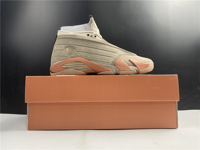 clot air jordan 14 low sepia stone dc9857-200