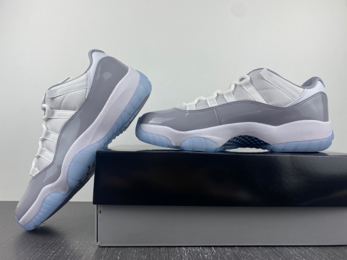 air jordan 11 low “cement grey” av2187-140