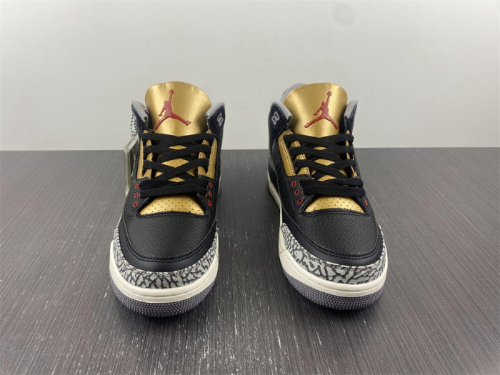 air jordan 3 wmns “black gold” ck9246-067
