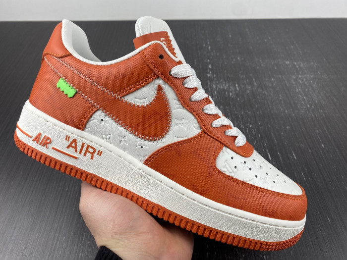 l**isV*t*n x nike air force lv orange 20230303