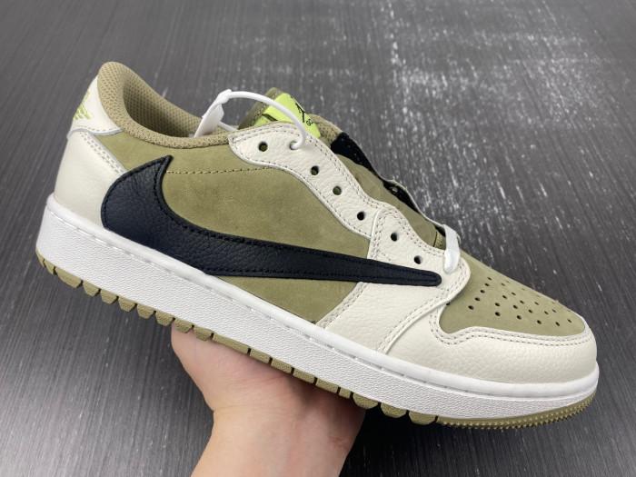 air jordan 1 retro low golf travis scott neutral olive fz3124-200