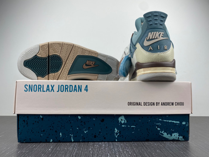 air jordan 4 snorlax custom aj4-kncw