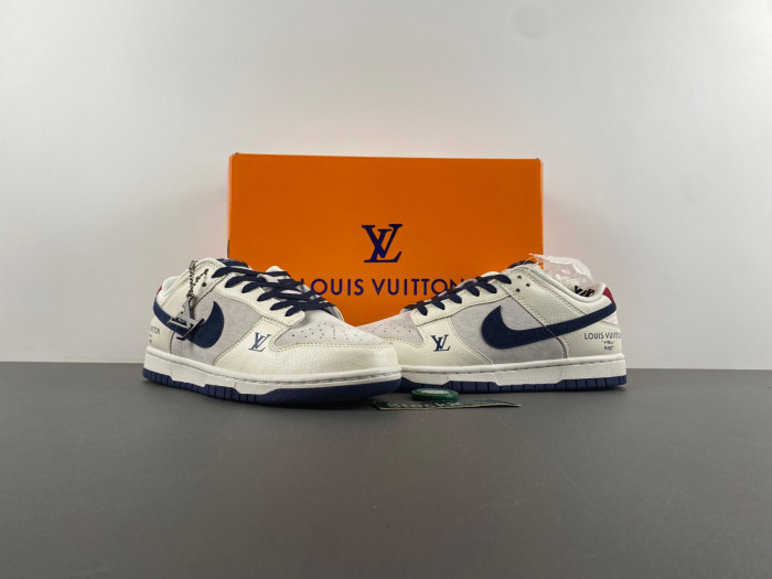 nike dunk low & lv fc1688-134