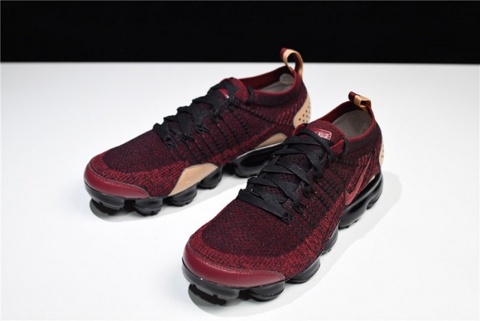 nike air vapormax flyknit 2 nrg team red vachetta tan at8955-600