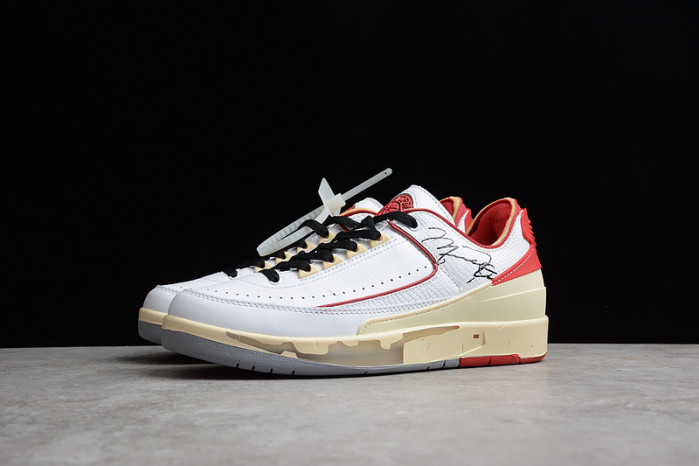 air jordan 2 low sp white red dj4375-106