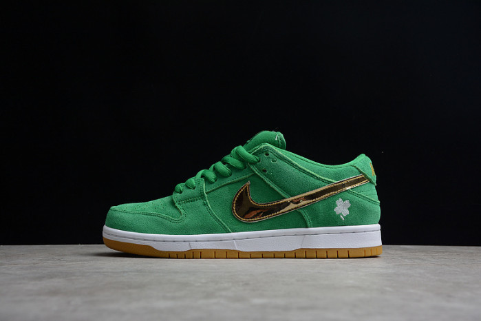 nike sb dunk low st. patrick’s day bq6817 303