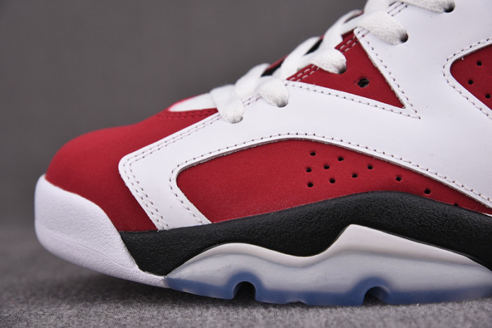 air jordan 6 retro "carmine" （2021）ct8529-106