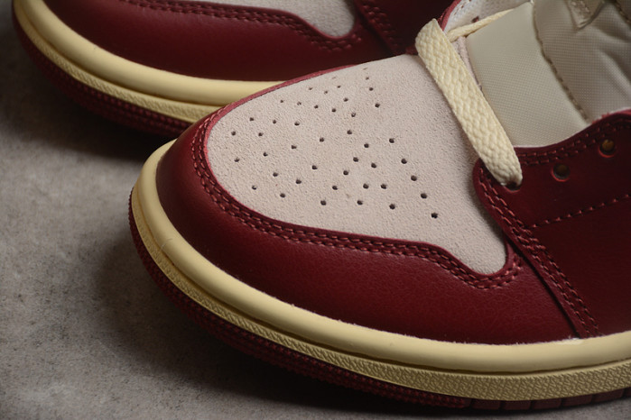 jordan 1 mid se tiki leaf team red dz2820-601