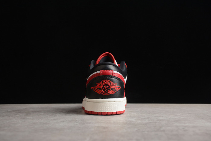 jordan 1 low reverse black toe dc0774-160