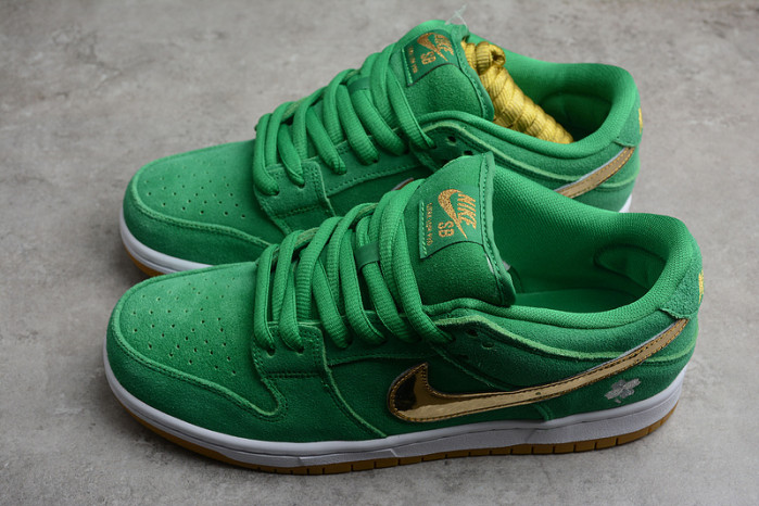 nike sb dunk low st. patrick’s day bq6817 303