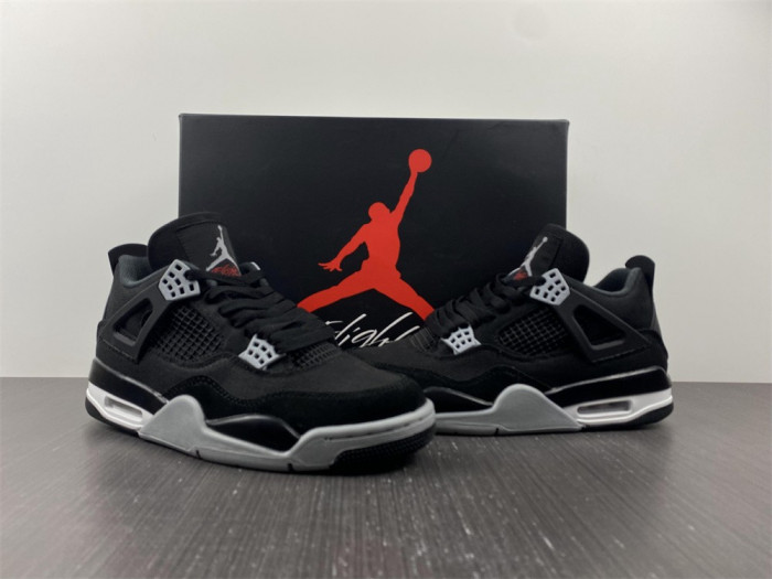 air jordan 4 “black canvas” dh7138-006