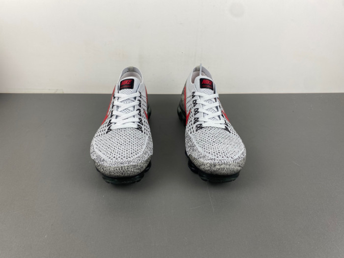 Nike Air VaporMax Platinum Red Black 849558-020