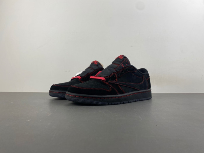 Air Jordan 1 Low Travis Scott BLACK OLIVE DM7866-003